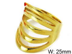 HY Stainless Steel 316L Lady Hollow Rings-HY15R1017HHS