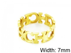 HY Stainless Steel 316L Lady Hollow Rings-HY64R0209HHG