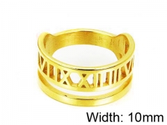HY Stainless Steel 316L Lady Hollow Rings-HY16R0393MG