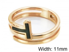 HY Stainless Steel 316L Lady Hollow Rings-HY14R0256HZL