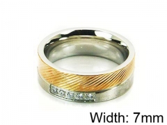 HY Stainless Steel 316L Lady Small-Crystal Rings-HY05R0124HZL