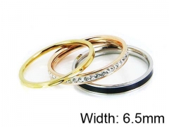 HY Stainless Steel 316L Lady Special Rings-HY14R0485PW