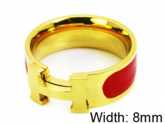 HY Stainless Steel 316L Lady Popular Rings-HY64R0051HIZ