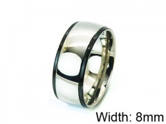 HY Stainless Steel 316L Men Popular Rings-HY05R0147M5