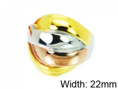 HY Stainless Steel 316L Lady Popular Rings-HY15R1376HJX