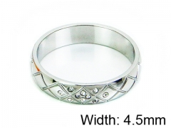 HY Stainless Steel 316L Lady Small-Crystal Rings-HY14R0517ND