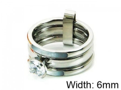 HY Stainless Steel 316L Lady Special Rings-HY05R0186IER