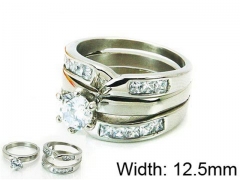 HY Stainless Steel 316L Lady Special Rings-HY05R0184IKR
