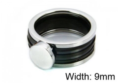HY Stainless Steel 316L Lady Popular Rings-HY14R0254PL