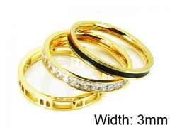 HY Stainless Steel 316L Lady Special Rings-HY14R0530HHS