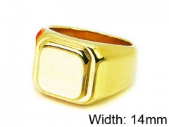 HY Stainless Steel 316L Men Popular Rings-HY45R0277OV