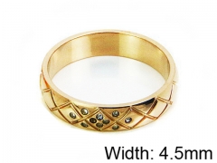HY Stainless Steel 316L Lady Small-Crystal Rings-HY14R0519OW