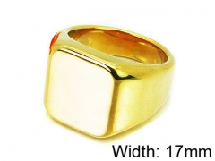 HY Stainless Steel 316L Men Popular Rings-HY45R0280OS