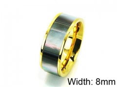 HY Stainless Steel 316L Lady Shell Rings-HY05R0156IXW
