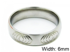 HY Stainless Steel 316L Men Popular Rings-HY06R0204I5