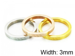 HY Stainless Steel 316L Lady Special Rings-HY05R0920HLE