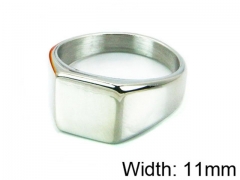 HY Stainless Steel 316L Men Popular Rings-HY15R1105HDD