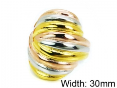 HY Stainless Steel 316L Lady Popular Rings-HY15R1340HJX
