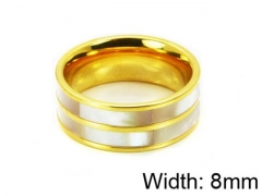 HY Stainless Steel 316L Lady Shell Rings-HY05R0962IEE