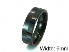 HY Stainless Steel 316L Men Popular Rings-HY05R0140NR