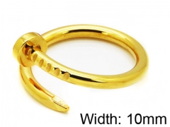 HY Stainless Steel 316L Lady Popular Rings-HY68R0047H10