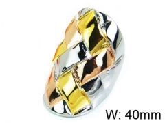 HY Stainless Steel 316L Lady Popular Rings-HY15R1338HJF
