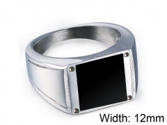 HY Wholesale Titanium Steel Popular Rings-HY002R0045HHD