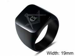 HY Wholesale Titanium Steel Popular Rings-HY002R0031HLF