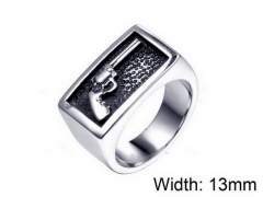 HY Wholesale Titanium Steel Hot Rings-HY004R0025HNV