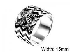HY Wholesale Titanium Steel Hot Rings-HY004R0058HNV