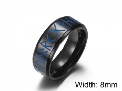 HY Jewelry Titanium Steel Popular Rings-HY007R0138OL