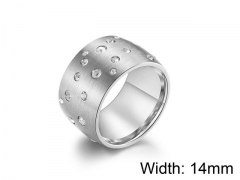 HY Jewelry Titanium Steel Popular Rings-HY007R0126HND
