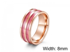 HY Jewelry Titanium Steel Popular Rings-HY007R0185MT
