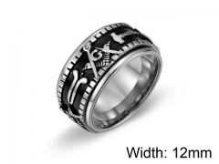 HY Jewelry Titanium Steel Popular Rings-HY007R0031HIL
