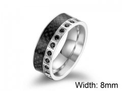 HY Jewelry Titanium Steel Popular Rings-HY007R0118HNL