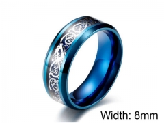 HY Jewelry Titanium Steel Popular Rings-HY007R0063HHD