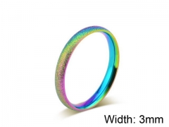 HY Jewelry Titanium Steel Popular Rings-HY007R0083MD
