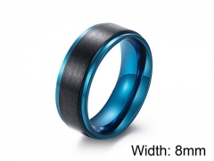 HY Jewelry Titanium Steel Popular Rings-HY007R0034HIL