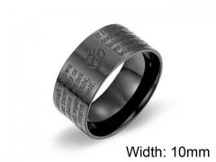 HY Jewelry Titanium Steel Popular Rings-HY007R0219ML