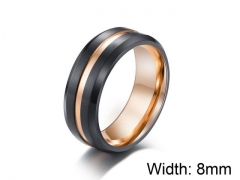 HY Jewelry Titanium Steel Popular Rings-HY007R0075HIL