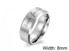 HY Jewelry Titanium Steel Popular Rings-HY007R0274LL