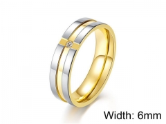 HY Jewelry Titanium Steel Popular Rings-HY007R0148OL