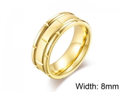 HY Jewelry Titanium Steel Popular Rings-HY007R0188HIC