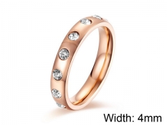 HY Jewelry Titanium Steel Popular Rings-HY007R0230ML