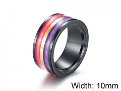 HY Jewelry Titanium Steel Popular Rings-HY007R0217HJL