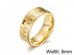 HY Jewelry Titanium Steel Popular Rings-HY007R0011HJC