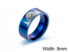 HY Jewelry Titanium Steel Popular Rings-HY007R0082NL