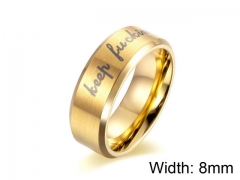 HY Jewelry Titanium Steel Popular Rings-HY007R0277ML