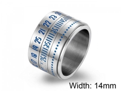HY Jewelry Titanium Steel Popular Rings-HY007R0125HID