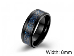HY Jewelry Titanium Steel Popular Rings-HY007R0143HID